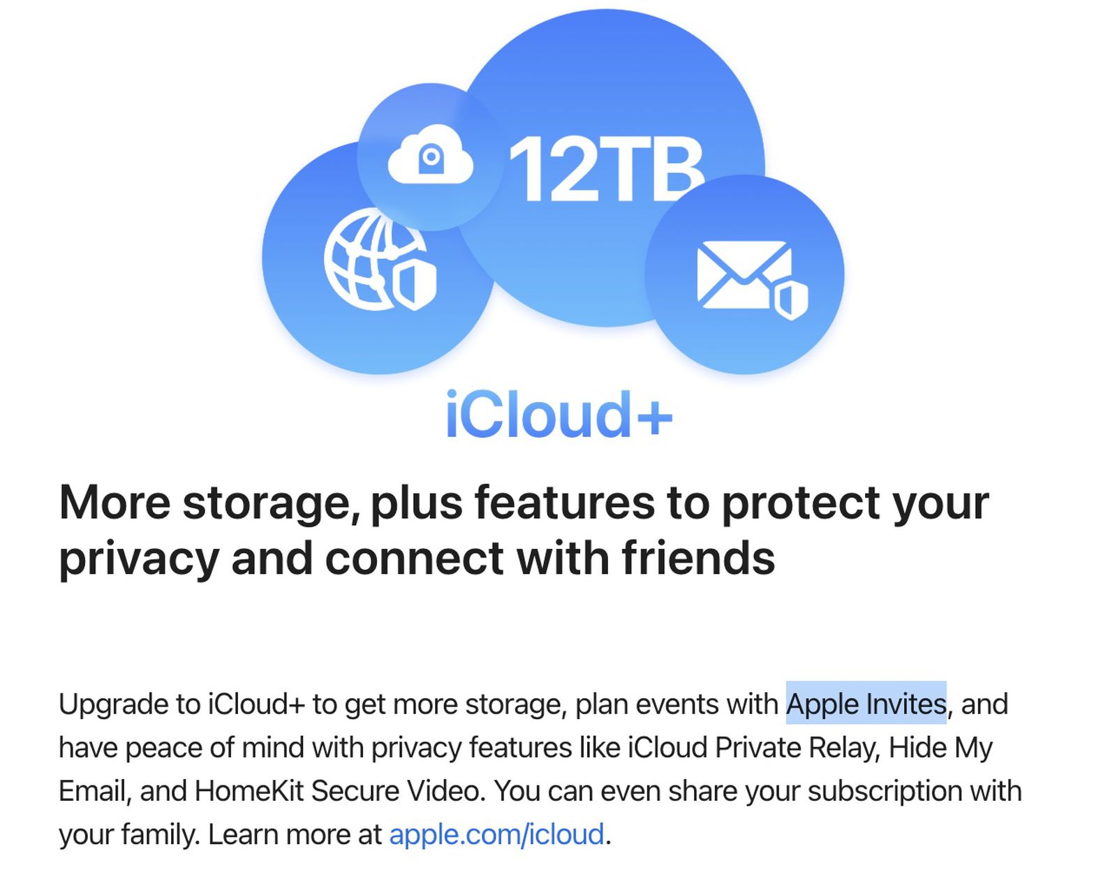 Wyciek zaproszeń Apple na stronie iCloud